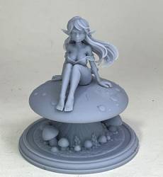 Fairy (no wings) straight legs (75mm)